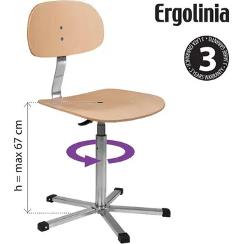 Průmyslová židle ERGOLINIA 10004