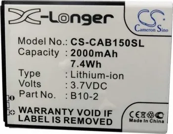 Baterie pro mobilní telefon Originální Alcatel CS-CAB150SL
