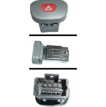 vypínač varovných světel renault CLIO II,s61220,FPARTS