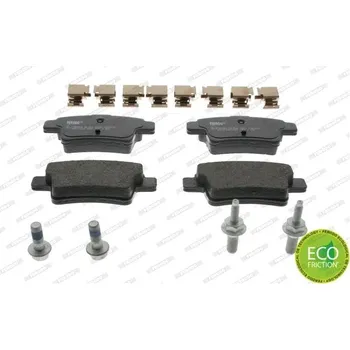 Brzdová destička zadní brzdové destičky citroen,peugeot,4254.32*,ferodo fdb1973