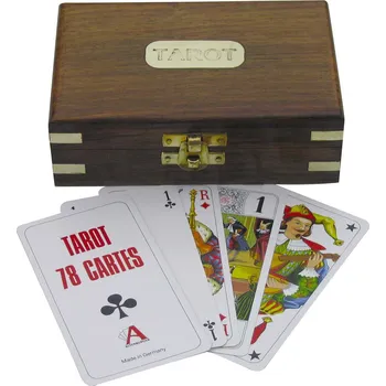 SEA CLUB Tarotové karty v dřevěné krabičce 9040