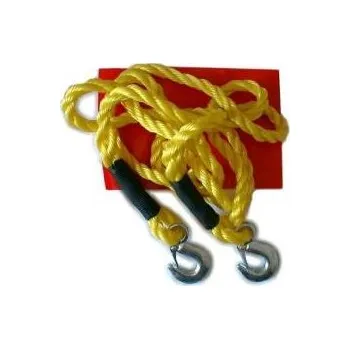 Tažné lano TAŽNÉ LANO S HÁKY NA 3000KG