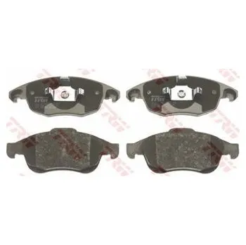 Brzdová destička přední brzdové destičky citroen,peugeot,4254.25*,trw gdb1690