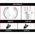 sada brzdových čelistí škoda fabia,vw,seat,audi,remsa
