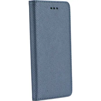 Pouzdro na mobilní telefon Forcell Smart Case Book pro Huawei P8 Lite 2017 metalické