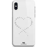 White Diamonds Eternity pro Apple iPhone XS Max průhledné
