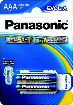 Článková baterie Panasonic Evolta LR03EGE/2BP AAA 2 ks