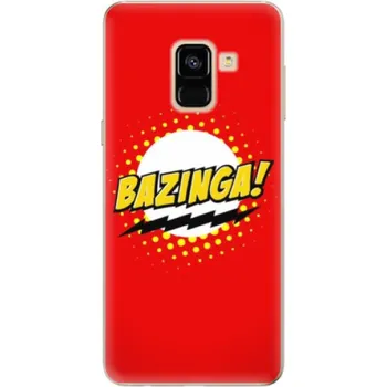 Pouzdro na mobilní telefon Odolné silikonové pouzdro iSaprio - Bazinga 01 - Samsung Galaxy A8 2018