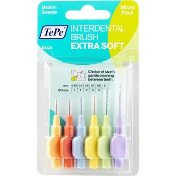 Mezizubní kartáček TePe Extra Soft mix 6 ks