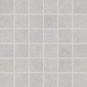 Dlažba Rako Block DDM06780, mozaika, matná, světle šedá, 30 x 30 x 1 cm