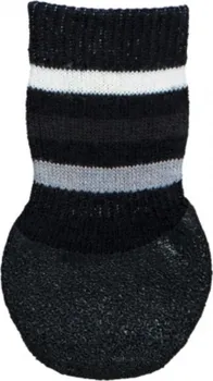 Obleček pro psa Trixie Protiskluzové ponožky černé