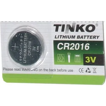 Článková baterie Baterie TINKO CR2016 3V lithiová