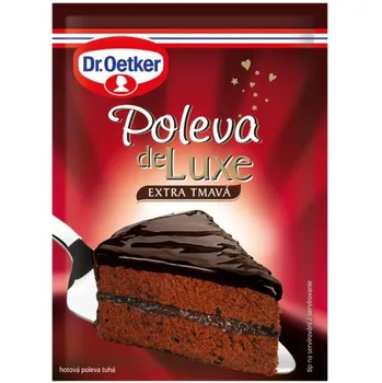 Dr. Oetker Poleva de Luxe extra tmavá 100 g