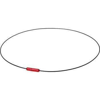 Náhrdelník Náhrdelník Phiten Wire Air Barva: černo červená, Velikost: 40 cm