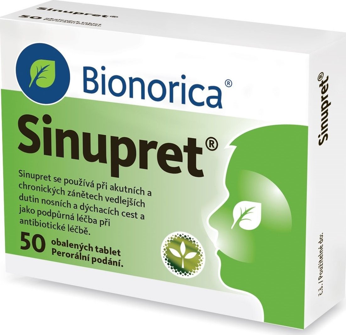 Sinupret 50 obalených tablet