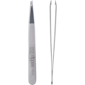 Nippes Solingen Pinzeta zkosená matná nerez 9,5 cm 1 ks