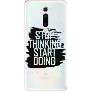 Pouzdro na mobilní telefon Odolné silikonové pouzdro iSaprio - Start Doing - black - Xiaomi Mi 9T Pro