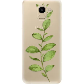 Pouzdro na mobilní telefon Odolné silikonové pouzdro iSaprio - Green Plant 01 - Samsung Galaxy J6