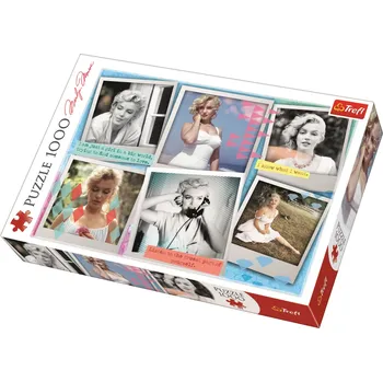 Puzzle Trefl Marilyn Monroe koláž 1000 dílků
