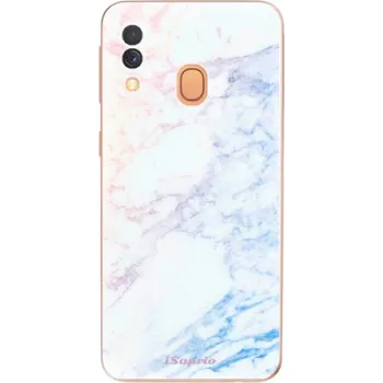 Pouzdro na mobilní telefon Odolné silikonové pouzdro iSaprio - Raibow Marble 10 - Samsung Galaxy A40