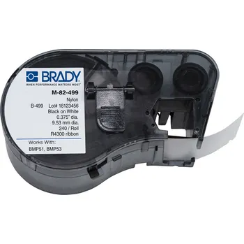 Pásek do tiskárny Brady M-82-499 / 143344, Labelmaker Labels, x , 9.53 mm,