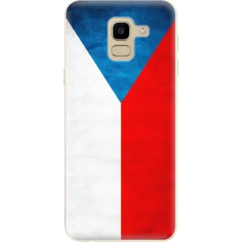 Odolné silikonové pouzdro iSaprio - Czech Flag - Samsung Galaxy J6