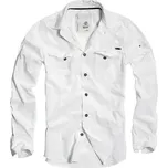 Brandit SlimFit Shirt bílá