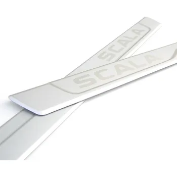 Lišta karosérie Škoda Auto Hliníkové prahové lišty Škoda Scala (od roku 2019>) originál 657071303 657071303