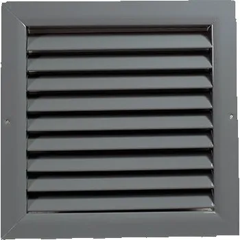 Větrací mřížka Dalap Větrací mřížka WDPG 100x100 extrudovaný hliník, šedá