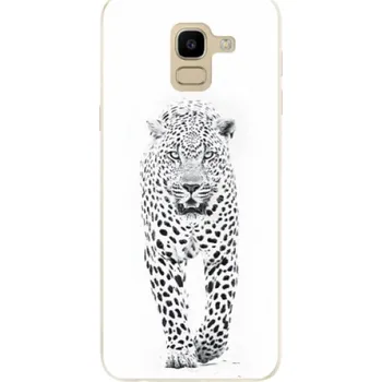 Pouzdro na mobilní telefon Odolné silikonové pouzdro iSaprio - White Jaguar - Samsung Galaxy J6