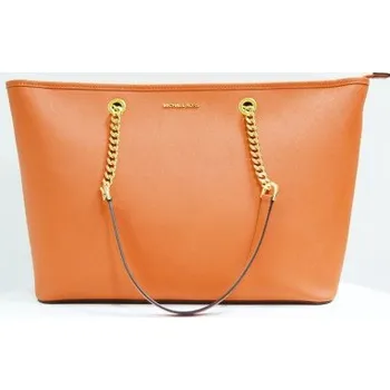 Kabelka Michael Kors dámská kabelka 30S6GJ8T2L Jet Set Travel Medium Saffiano Leather Tote Michael Kors 30S6GJ8T2L