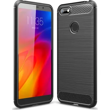 Pouzdro na mobilní telefon Pouzdro TVC Carbon pro Motorola Moto E6 Play Barva: Černá