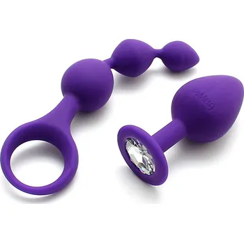 Anální kolík Rimba Barcelona Anal Toys Purple