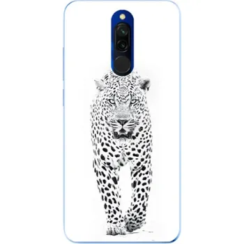 Telefonní příslušenství Odolné silikonové pouzdro iSaprio - White Jaguar - Xiaomi Redmi 8