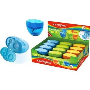 Ořezávátko Ořezávátko KEYROAD TRI Plus, mix barev
