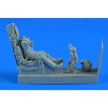 Plastikový model Aerobonus 1/32 Modern British Fighter Pilot with ej. seat for Eurofighter Typhoon (Trumpeter/Revell)