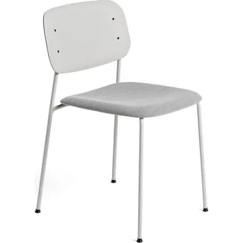 Jídelní židle HAY Židle Soft Edge 40, grey oak/grey powder coated steel