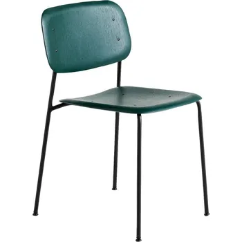 Jídelní židle HAY Židle Soft Edge 40, hunter stained oak/black powder coated steel