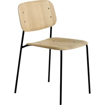 Jídelní židle HAY Židle Soft Edge 40, oak/black steel