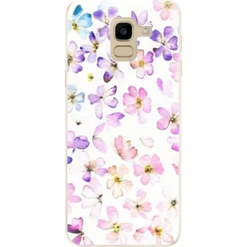 Odolné silikonové pouzdro iSaprio - Wildflowers - Samsung Galaxy J6