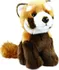 Plyšová hračka Rappa Panda červená sedící 18 cm