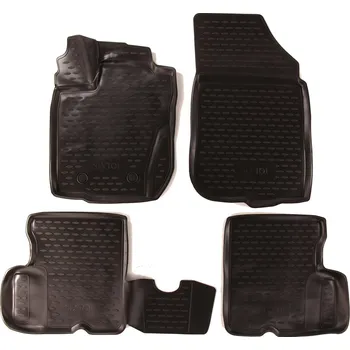 Autodoplněk 3D Gumové koberce RENAULT Duster, 05/2015->, bez páky pro dálkové otevření nádrže SIXTOL