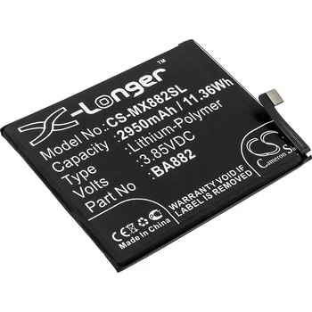 Baterie pro mobilní telefon Baterie Cameron Sino CS-MX882SL pro MeiZu 16 Premium Edition Dual SIM TD-LTE - neoriginální