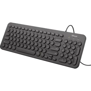 Klávesnice Trust Muto Silent Keyboard 23410 CZ/SK