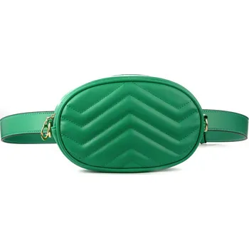 Kabelka Ledvinka Miranda Arrows DF1807 Green