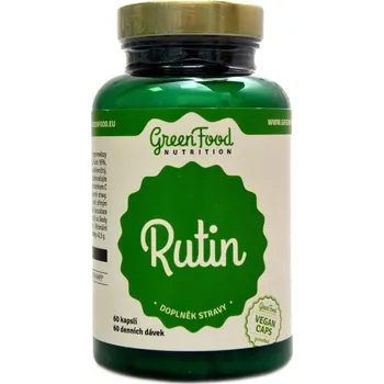 Přírodní produkt GreenFood Nutrition Rutin Vegan 60 cps.