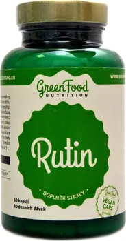Přírodní produkt GreenFood Nutrition Rutin Vegan 60 cps.