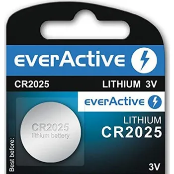 Článková baterie Baterie EverActive CR2025 2ks