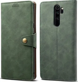 Pouzdro na mobilní telefon Lenuo Leather pro Xiaomi Redmi Note 8 Pro zelené