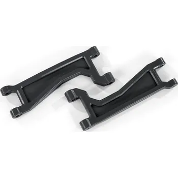 RC vybavení Maxx: Traxxas rameno závěsu kol horní, černé pro WideMaxx (2 ks)